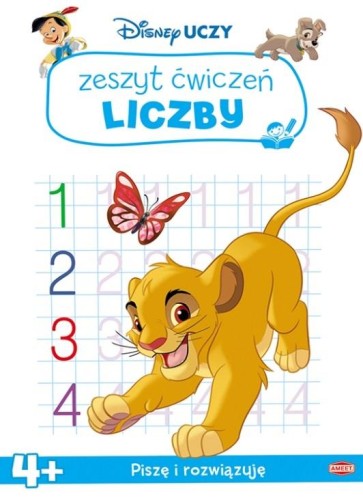 Książeczka Disney uczy. Classic. Zeszyt ćwiczeń. Liczby