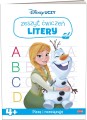 Książeczka Disney uczy. Kraina Lodu. Zeszyt ćwiczeń. Litery