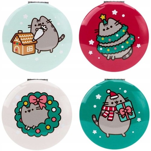 Kompaktowe lusterko Świąteczny kot Pusheen