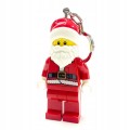 Brelok do kluczy z latarką LEGO Mikołaj Gwiazdor