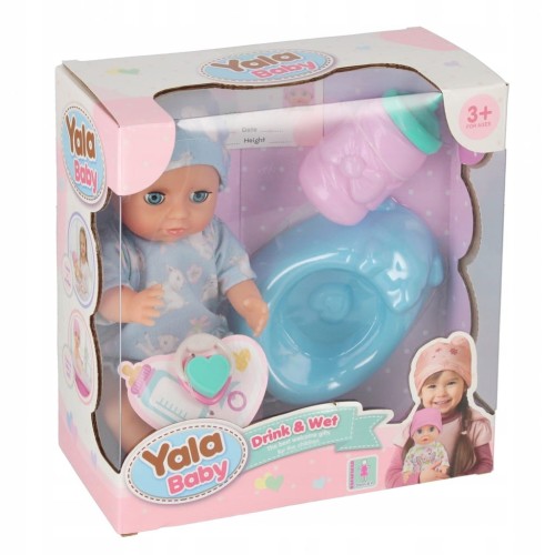 Lalka Bobas 20cm Yala Baby z akcesoriami MEGA CREATIVE