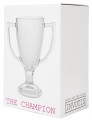 Puchar szklany 450ml, 16x18cm Glass for the winner