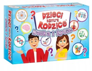 Gra planszowa Kangur Dzieci Kontra Rodzice Nauka i Życie