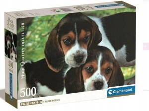 Clementoni Puzzle 500el PIESKI Compact Close together 35536