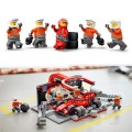 LEGO City 60443 Pit stop City 60443 F1 i personel Ferrari