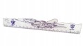 Linijka plastikowa Starpak 15 cm przezroczysta