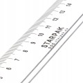 Linijka plastikowa 20cm do szkoły biura STARPAK 447743