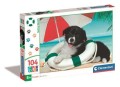 Puzzle Clementoni 104 elementów. Super Kolor. Sunny Beach