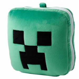 MINECRAFT przytulanka poduszka relaksacyjna + maska podróżna na oczy 2w1
