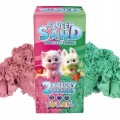 Tuban, puszysty piasek fluffy sand - różowy i zielony 2x70g