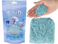 Piasek kinetyczny Fluffy Sand 90g niebieski Tuban SUPER PREZENT ZABAWA