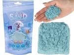 Piasek kinetyczny Fluffy Sand 90g niebieski Tuban SUPER PREZENT ZABAWA
