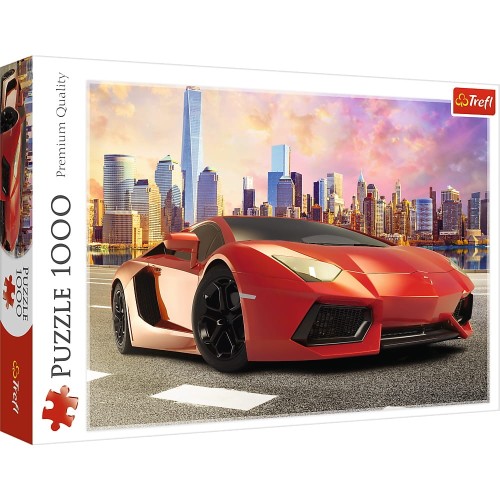 Puzzle Trefl Puzzle 1000 elementów Puzzle Przejażdzka o zachodzie słońca