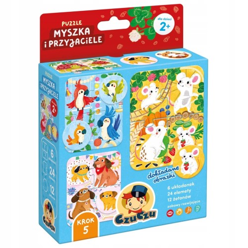 CzuCzu Puzzle Myszka i przyjaciele 2+