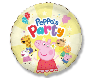 Balon foliowy Peppa's Party