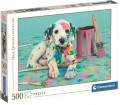 PUZZLE 500 HQ THE FUNNY DALMATIAN, CLEMENTONI
