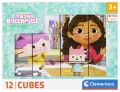 KLOCKI OBROTOWE 12EL KOCI DOMEK GABI CLEMENTONI