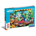 Puzzle Clementoni Disney 24 elementów Puzzle 24 Maxi Super Kolor Mickey