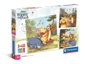 Puzzle 3x48 Kubuś Puchatek i Przyjaciele 25063 Clementoni 3w1
