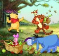 Puzzle 3x48 Kubuś Puchatek i Przyjaciele 25063 Clementoni 3w1