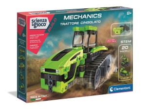 CLEMENTONI MECHANICS CIĄGNIK GĄSIENICOWY 50689 KLOCKI KONSTRUKCYJNE