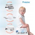 Nocnik dla dziecka i nakładka na toaletę Potette+chusteczki GRATIS
