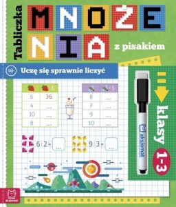 Tabliczka mnożenia z pisakiem Agnieszka Bator