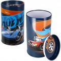 Skarbonka metalowa okrągła Hot Wheels Starpak