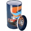 Skarbonka metalowa okrągła Hot Wheels Starpak
