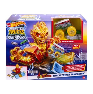 HOT WHEELS Monster Trucks 5 ALARM WIEŻA OGNIA – WYZWANIE HTP39