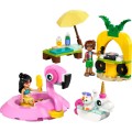 Klocki LEGO Friends 42658 Impreza na basenie z jednorożcem i flamingiem