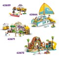 Klocki LEGO Friends 42658 Impreza na basenie z jednorożcem i flamingiem