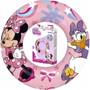Koło do pływania Bestway Minnie 56 cm różowe