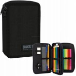 PIÓRNIK DWUKOMOROWY SZKOLNY Z WYPOSAŻENIEM BACKUP KLASYCZNY BASIC CZARNY
