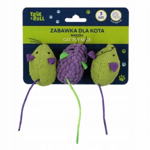 Myszka zabawka dla kota TRIK&ROLL
