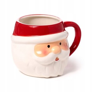 Świąteczny Ceramiczny kubek - Święty Mikołaj