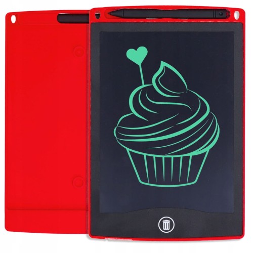 ZNIKOPIS dla dzieci tablet graficzny rysik rysowania tablica czerwony