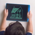 TABLET GRAFICZNY DLA DZIECI do rysowania znikopis tablica rysik niebieski