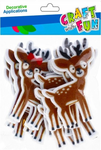 Zestaw plastyczny Craft with Fun 12 szt. SARENKI FILCOWE