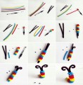 Druciki kreatywne zestaw kreatywny Craft with Fun 50szt mix kolorów