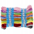 Mulina Craft With Fun embroidery floss 10 szt. zestaw muliny mix kolorów