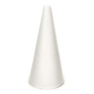 Stożek Stożki styropianowy Choinka 20 cm styropian do dekoracji