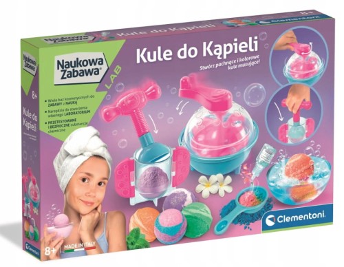 Naukowa Zabawa Kule do Kąpieli Clementoni super pomysł na prezent