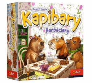 Kapibary Herbaciary Trefl gra rodzinna super zabawa