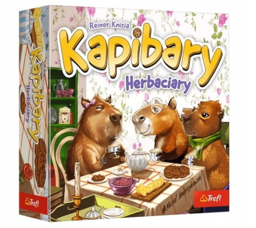 Kapibary Herbaciary Trefl gra rodzinna super zabawa