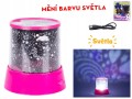Lampka nocna projektor USB JEDNOROŻEC różowy PREZENT ROCZEK URODZINY