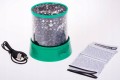 Lampka nocna Projektor USB DINOZAUR zielony 11X11X12 PREZENT URODZINY ROCZE