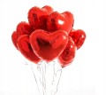 Balon czerwony serce na powietrze lub hel Party Deco 45cm