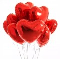 Balon czerwony serce na powietrze lub hel Party Deco 45cm