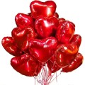 Balon czerwony serce na powietrze lub hel Party Deco 45cm